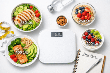 Calorie deficit meal plan for weight loss